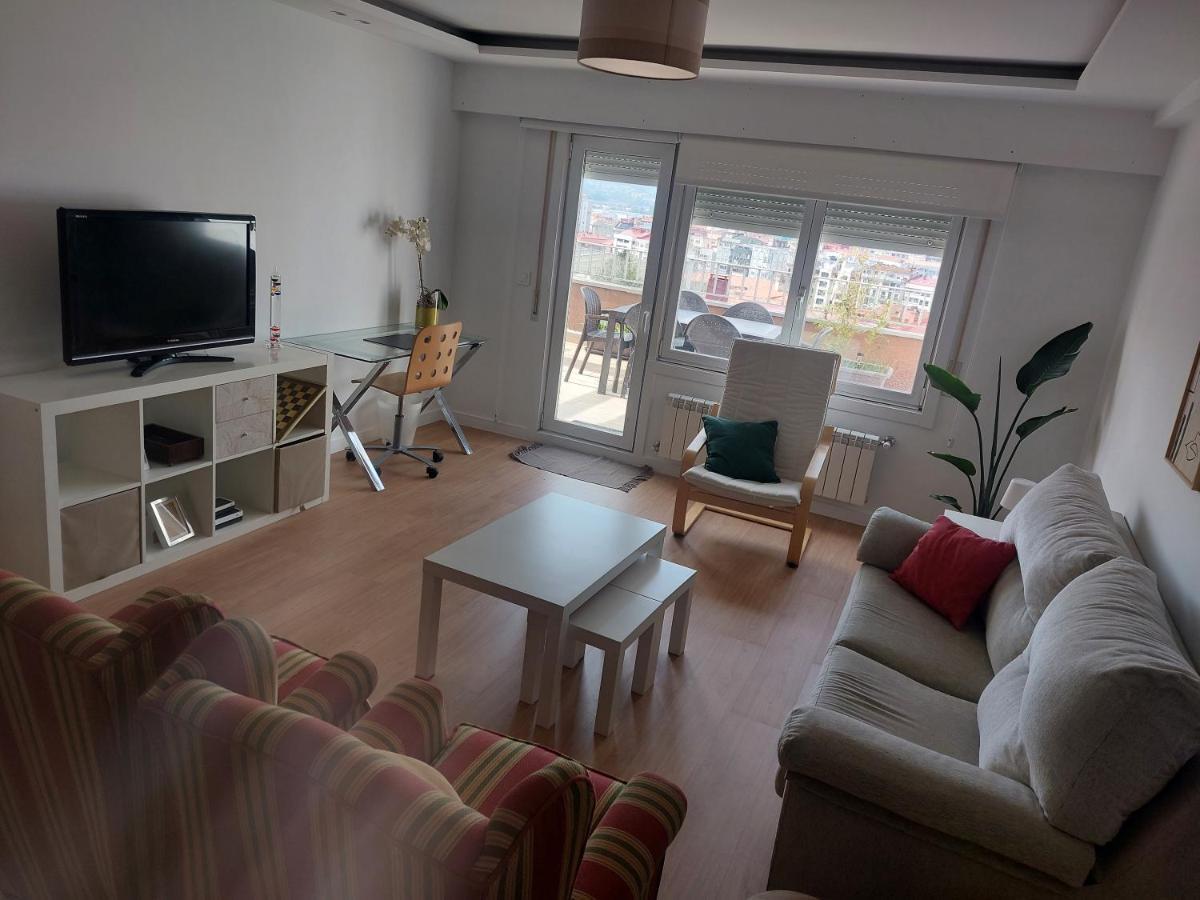 Atico Con Terraza Apartment Vigo Ngoại thất bức ảnh