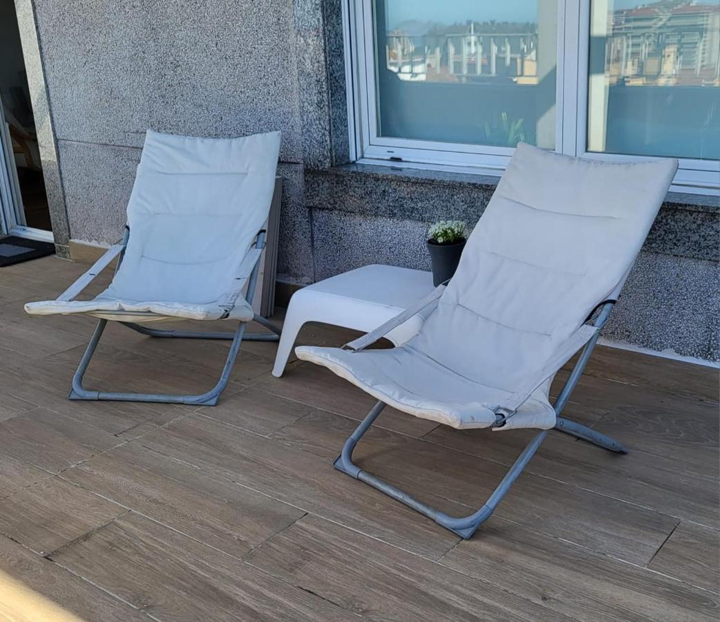 Atico Con Terraza Apartment Vigo Ngoại thất bức ảnh